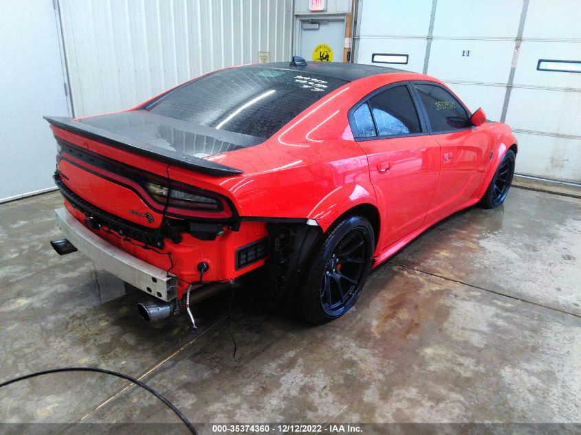 2021 DODGE CHARGER SRT HELLCAT REDEYE VIN: 2C3CDXL94MH617928