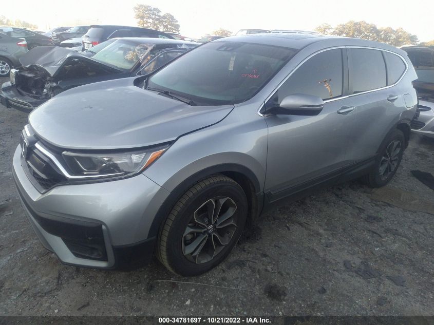 2021 HONDA CR-V EX-L VIN: 7FARW1H81ME001742