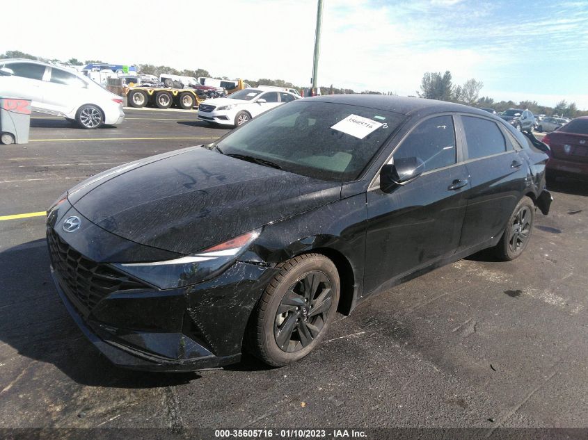 2022 HYUNDAI ELANTRA SEL VIN: 5NPLM4AG4NH073838