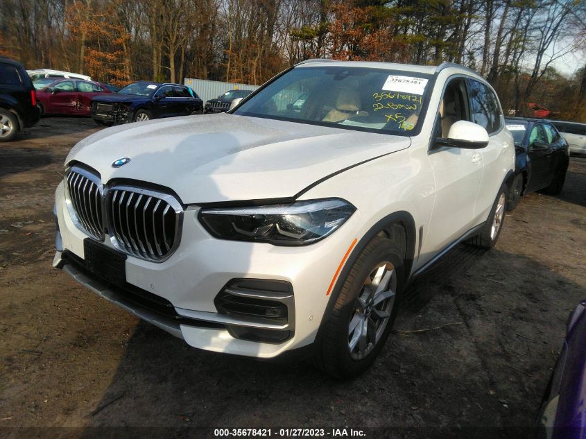 2022 BMW X5 XDRIVE40I VIN: 5UXCR6C0XN9L75753