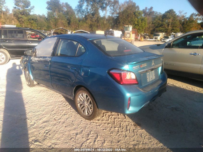 2021 MITSUBISHI MIRAGE G4 SE VIN: ML32FVFJ2MHF07225