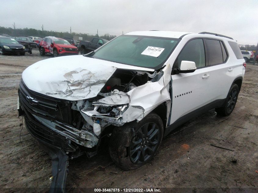 2021 CHEVROLET TRAVERSE RS VIN: 1GNERJKW1MJ233038