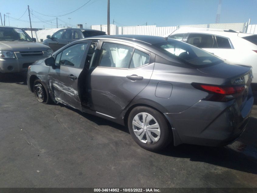 2021 NISSAN VERSA S VIN: 3N1CN8DVXML921981