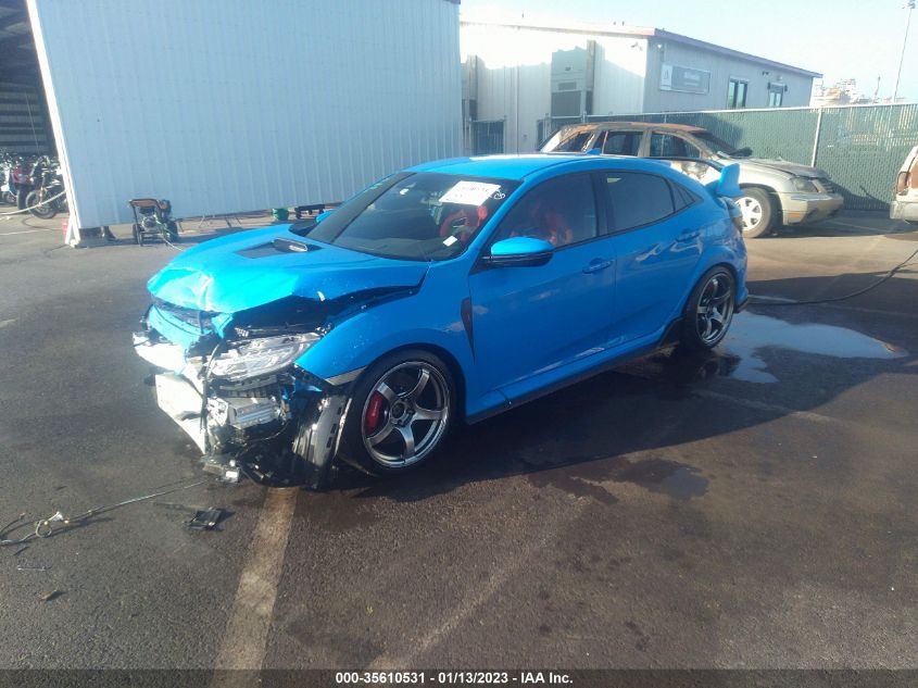 2021 HONDA CIVIC TYPE R TOURING VIN: SHHFK8G70MU203367