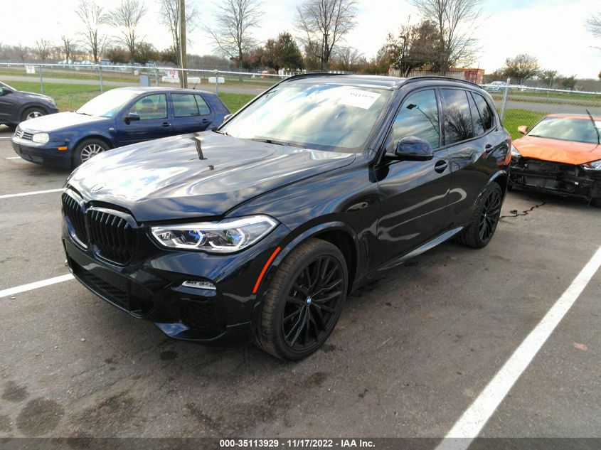 2021 BMW X5 XDRIVE40I VIN: 5UXCR6C01M9F89306