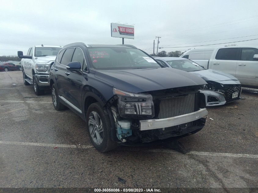 2022 HYUNDAI SANTA FE SEL VIN: 5NMS34AJ5NH427521