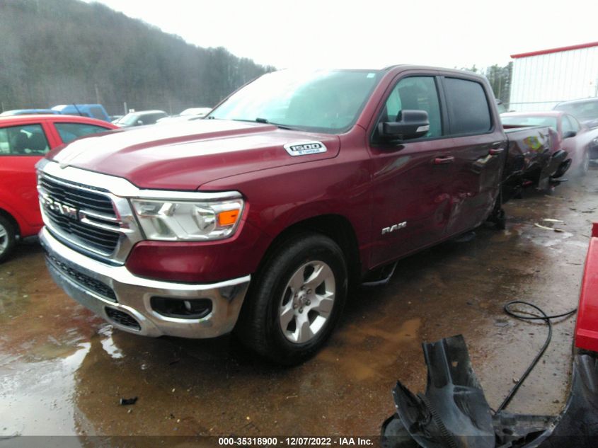 2021 RAM 1500 BIG HORN VIN: 1C6RRFFG6MN621568