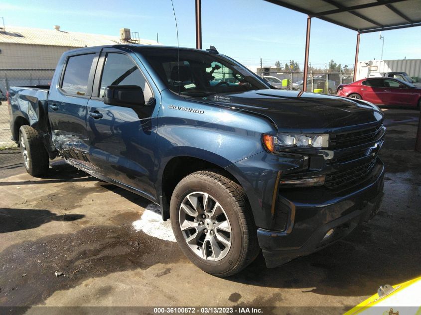 2022 CHEVROLET SILVERADO 1500 LTD RST VIN: 1GCPWDET3NZ129702