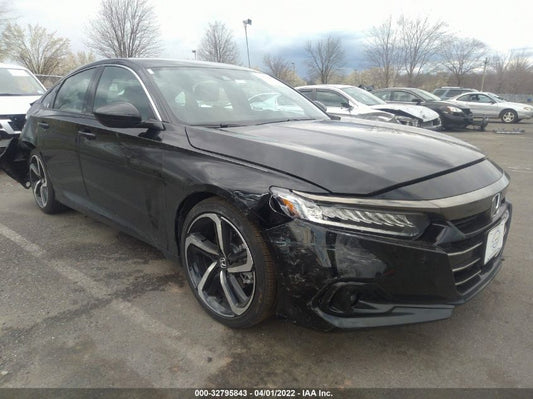 2022 HONDA ACCORD SEDAN SPORT VIN: 1HGCV1F30NA031497