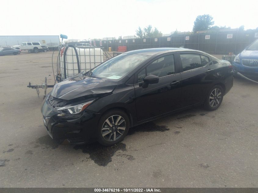 2021 NISSAN VERSA SV VIN: 3N1CN8EV2ML827527
