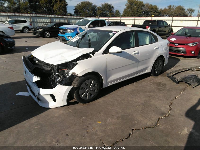 2020 KIA RIO LX VIN: 3KPA24AD5LE285927