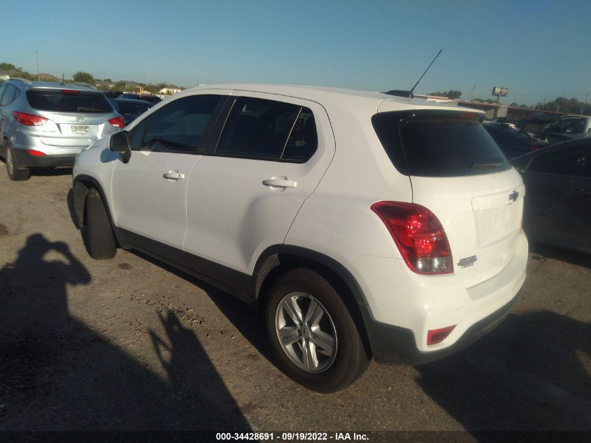 2022 CHEVROLET TRAX LS VIN: KL7CJKSM9NB538601