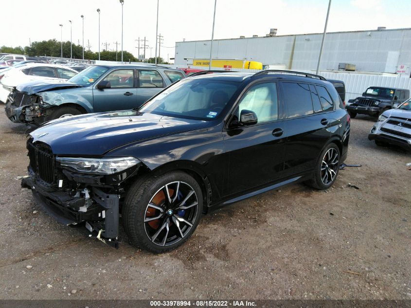2022 BMW X7 XDRIVE40I VIN: 5UXCW2C01N9J24167