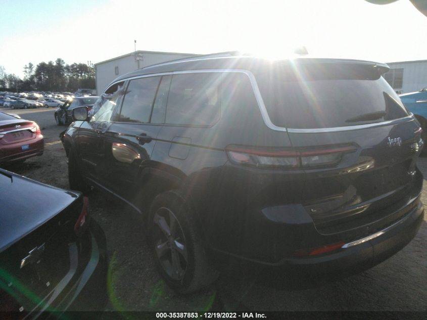 2022 JEEP GRAND CHEROKEE L LIMITED VIN: 1C4RJJBG7N8516806