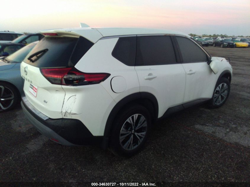 2021 NISSAN ROGUE SV VIN: JN8AT3BA7MW006629