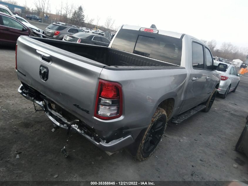 2022 RAM 1500 BIG HORN VIN: 1C6RRFFG4NN426554