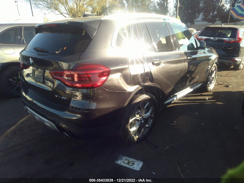 2020 BMW X3 XDRIVE30I VIN: 5UXTY5C02L9C45768