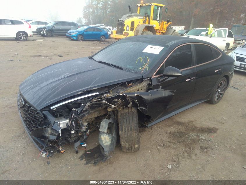 2021 HYUNDAI SONATA LIMITED VIN: 5NPEH4J23MH087701