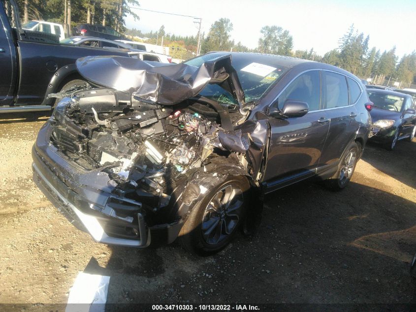 2022 HONDA CR-V EX VIN: 2HKRW2H53NH663302