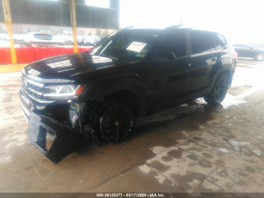 2022 VOLKSWAGEN ATLAS 2.0T SE W/TECHNOLOGY VIN: 1V2KP2CA4NC511123