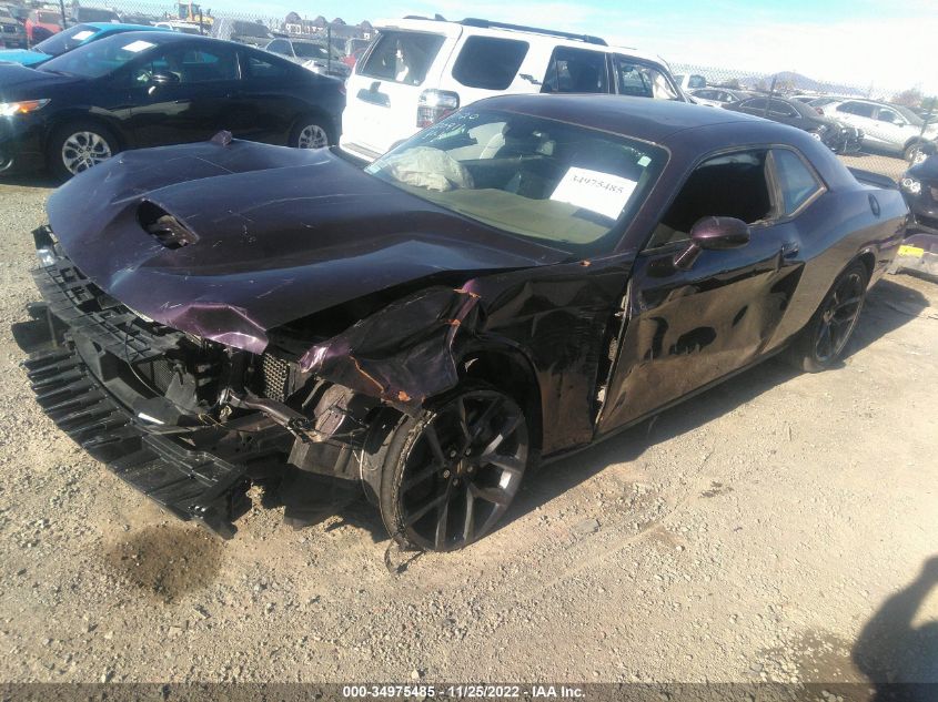 2021 DODGE CHALLENGER GT VIN: 2C3CDZJG6MH620911