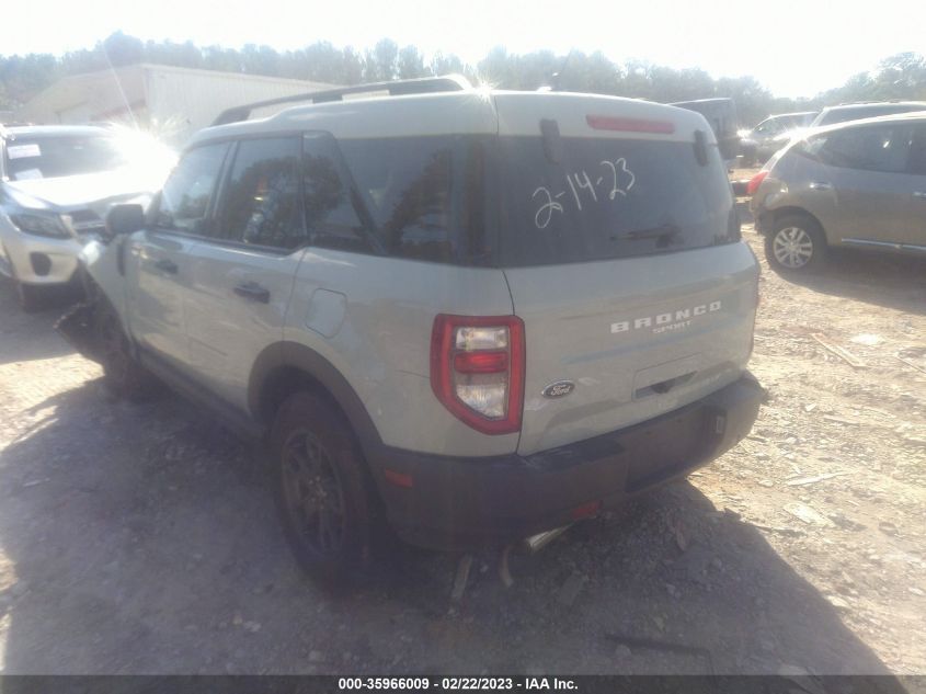 2022 FORD BRONCO SPORT BIG BEND VIN: 3FMCR9B69NRD37939