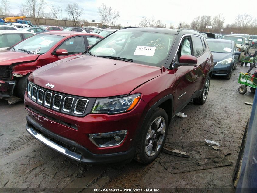 2021 JEEP COMPASS LIMITED VIN: 3C4NJDCBXMT537328