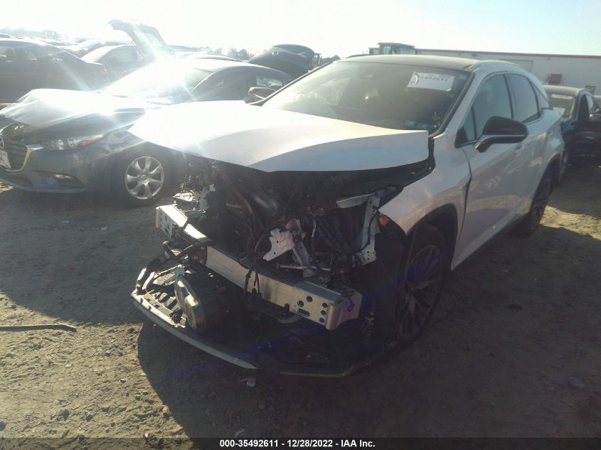 2022 LEXUS RX RX 450H F SPORT HANDLING VIN: 2T2YGMDA5NC074984