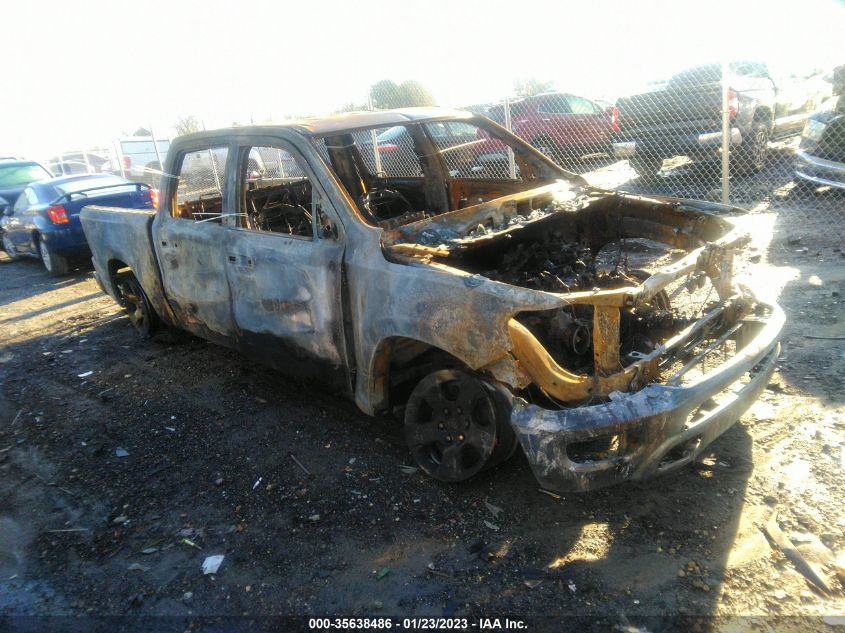 2022 RAM 1500 BIG HORN VIN: 1C6RRFFG9NN289983