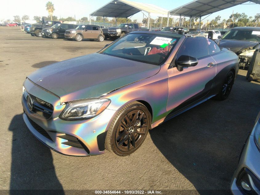 2021 MERCEDES-BENZ C-CLASS AMG C 43 VIN: W1KWK6EB4MG094517
