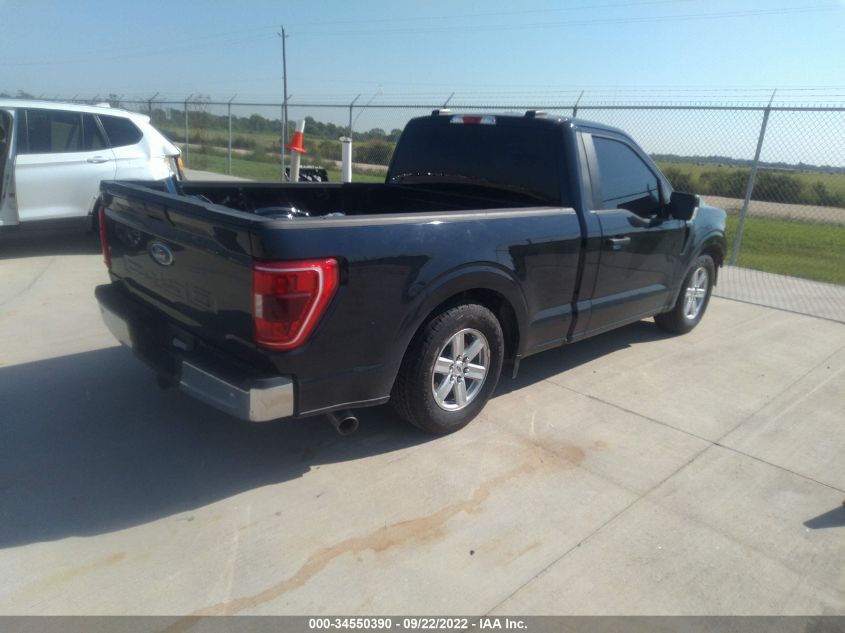 2021 FORD F-150 XL/XLT VIN: 1FTMF1C58MKF14119