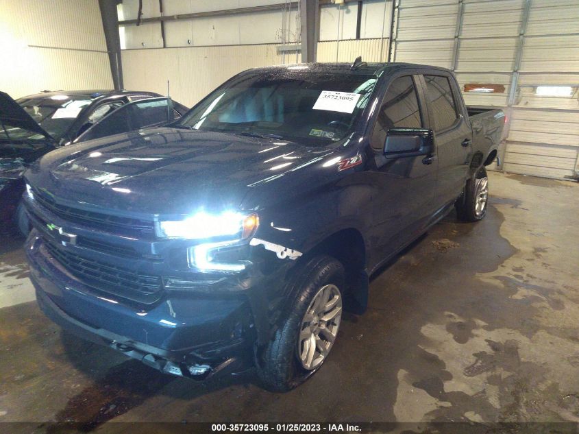 2022 CHEVROLET SILVERADO 1500 LTD RST VIN: 1GCUYEED0NZ168856