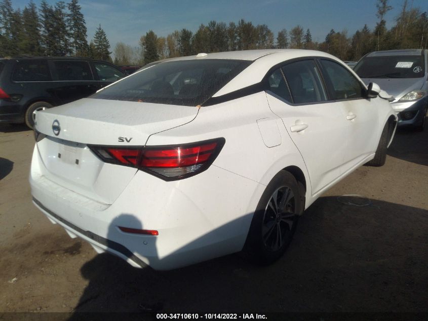 2021 NISSAN SENTRA SV VIN: 3N1AB8CV0MY241723