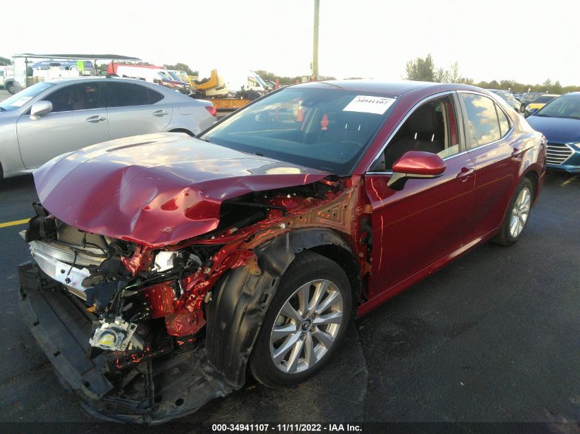 2020 TOYOTA CAMRY LE VIN: 4T1C11AK6LU937041