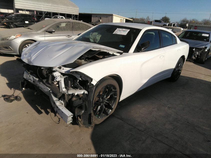 2022 DODGE CHARGER SXT VIN: 2C3CDXBG0NH138701
