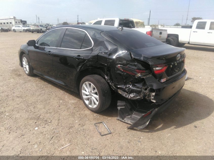 2022 TOYOTA CAMRY LE VIN: 4T1C11AK3NU707489