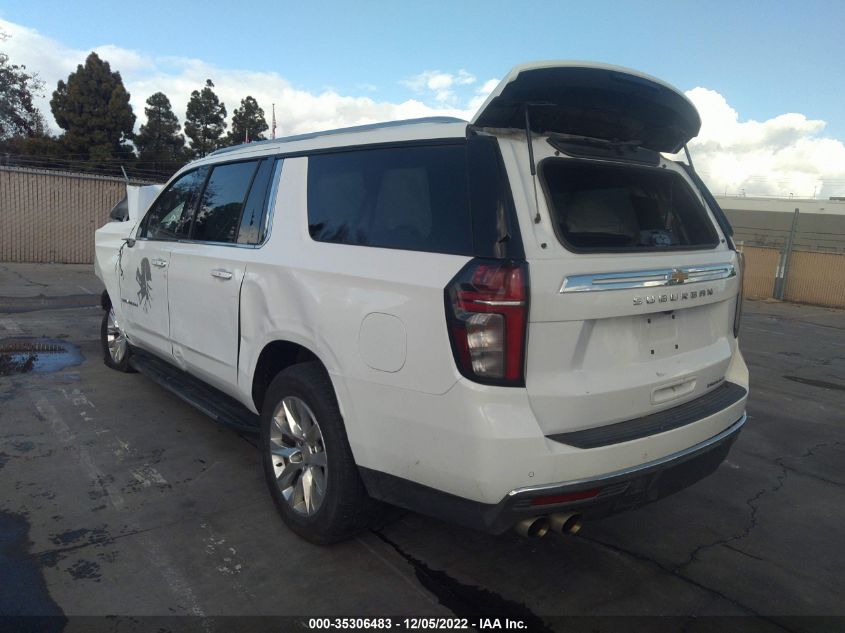 2022 CHEVROLET SUBURBAN PREMIER VIN: 1GNSKFKD8NR111704