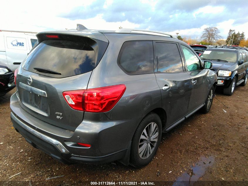 2020 NISSAN PATHFINDER SV VIN: 5N1DR2BM5LC592349