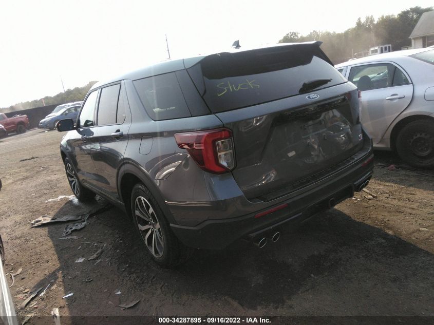 2021 FORD EXPLORER ST VIN: 1FM5K8GC5MGB63220