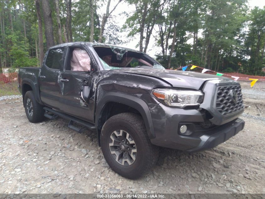 2021 TOYOTA TACOMA 4WD SR/SR5/TRD SPORT VIN: 3TYCZ5AN7MT012325