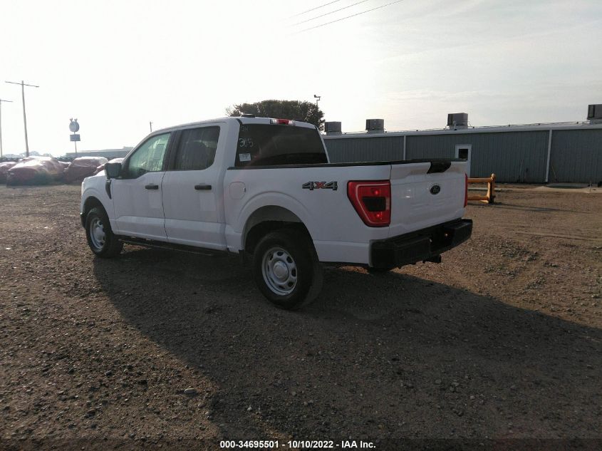 2022 FORD F-150 XL/XLT VIN: 1FTEW1EB4NKE41551