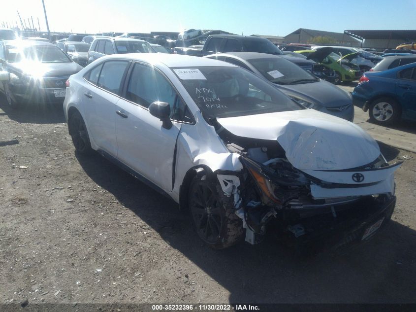 2022 TOYOTA COROLLA SE/SE NIGHTSHADE/APEX SE VIN: 5YFS4MCE0NP133009