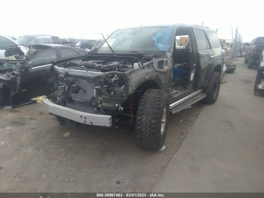 2022 TOYOTA 4RUNNER LIMITED VIN: JTEKU5JR8N6022061