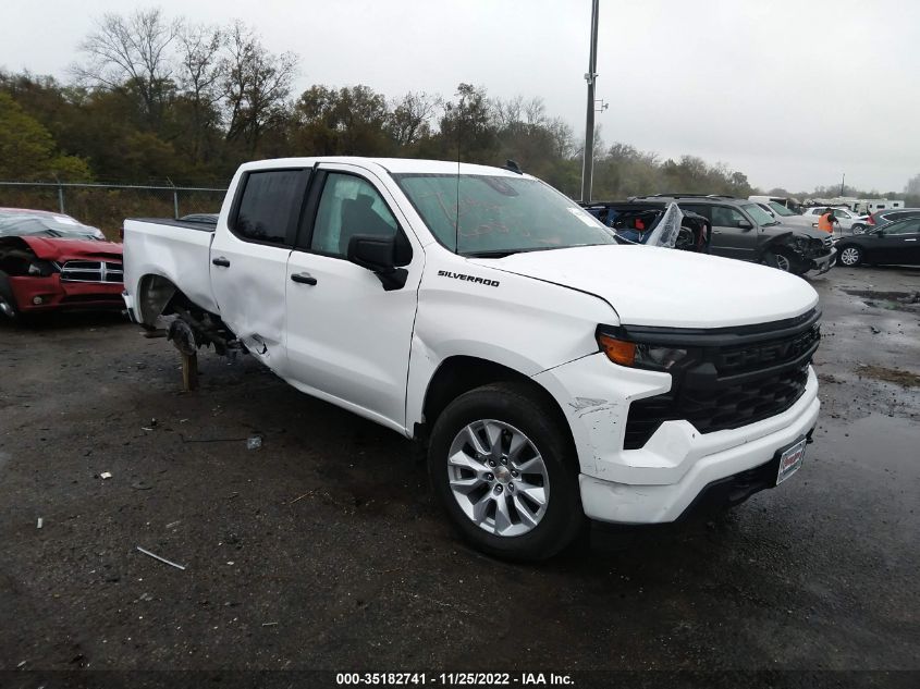 2022 CHEVROLET SILVERADO 1500 CUSTOM VIN: 3GCPABEK4NG613565
