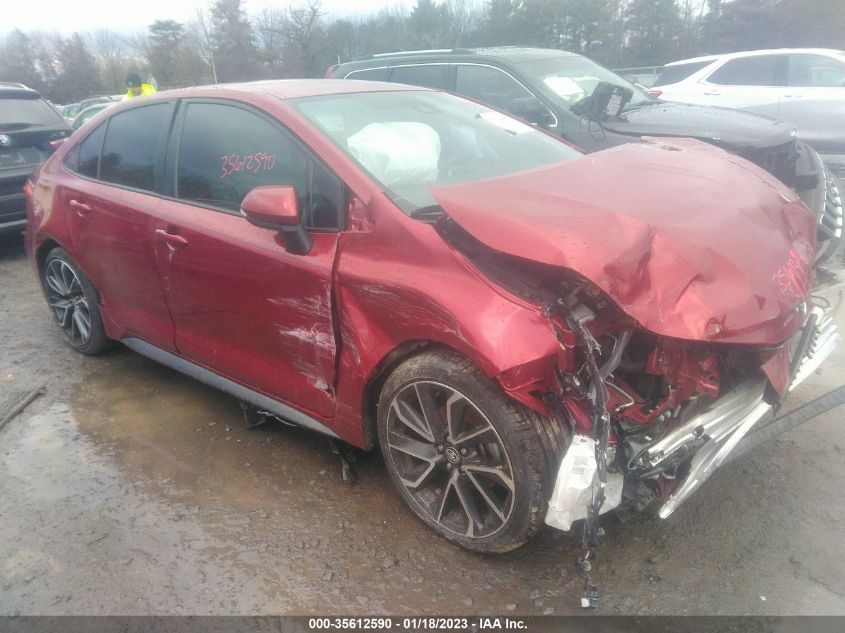 2022 TOYOTA COROLLA SE/SE NIGHTSHADE/APEX SE VIN: JTDS4MCE9NJ085868