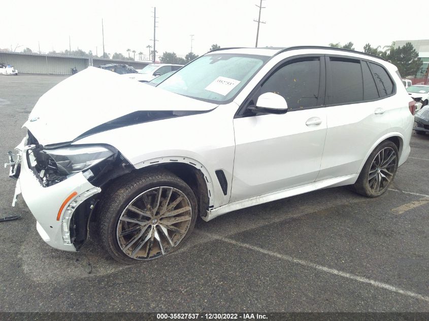 2022 BMW X5 XDRIVE40I VIN: 5UXCR6C07N9K81037