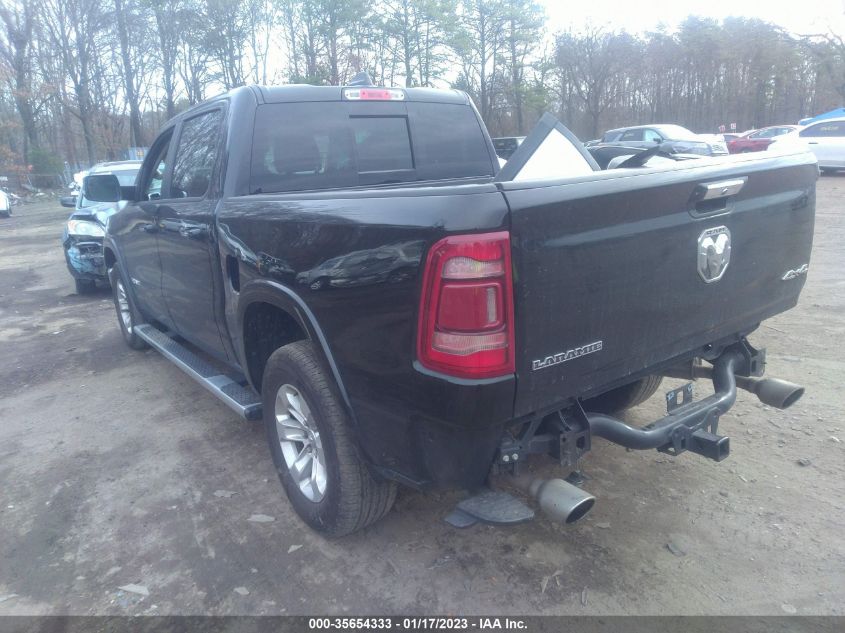 2021 RAM 1500 LARAMIE VIN: 1C6SRFJT2MN777709