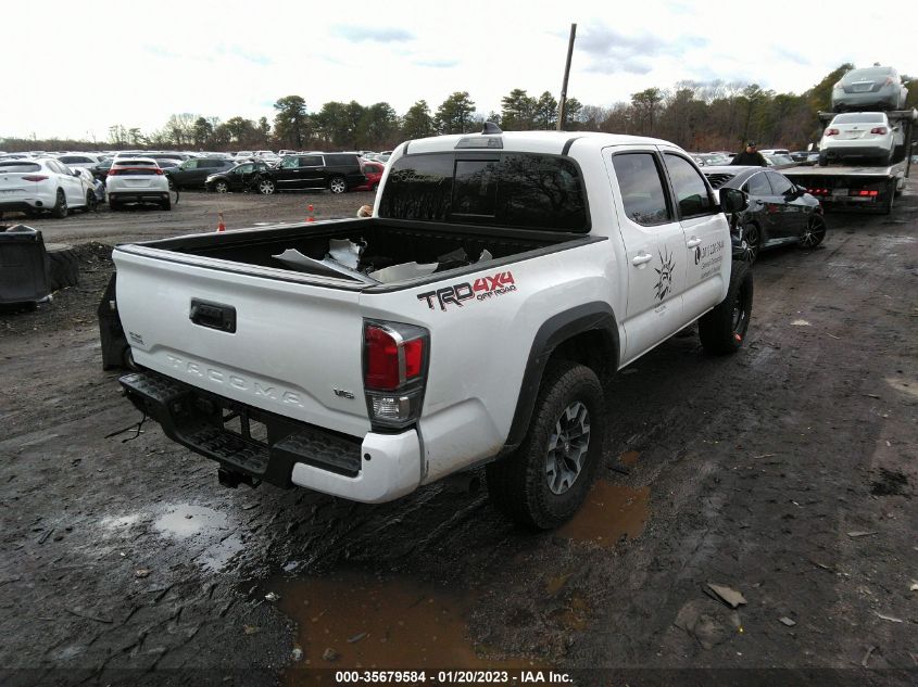 2022 TOYOTA TACOMA 4WD SR/SR5/TRD SPORT VIN: 3TMCZ5ANXNM504375