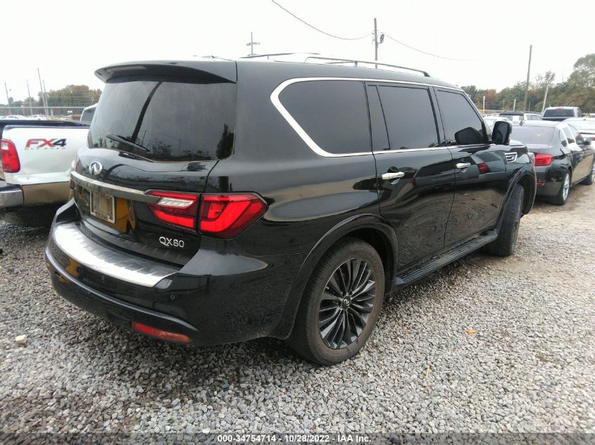 2021 INFINITI QX80 PREMIUM SELECT VIN: JN8AZ2AF0M9720851