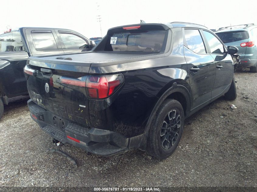 2022 HYUNDAI SANTA CRUZ SEL VIN: 5NTJCDAE0NH009824
